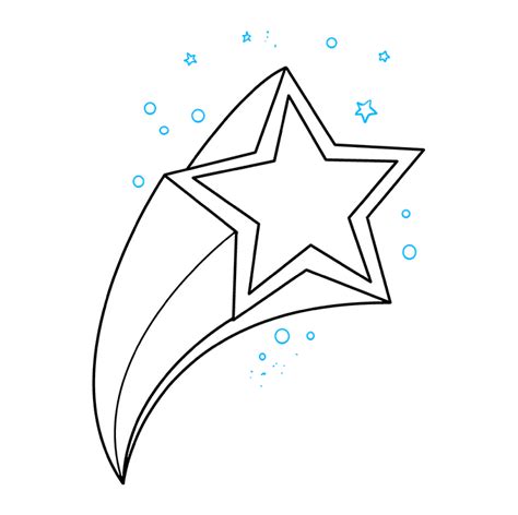See more ideas about shooting star drawing, star tattoos, star tattoo designs. How to Draw a Shooting Star - Really Easy Drawing Tutorial