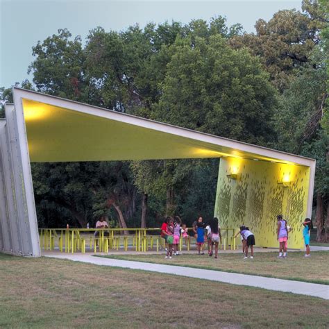 Articles About Modern Park Pavilion Rises Dallas On Park