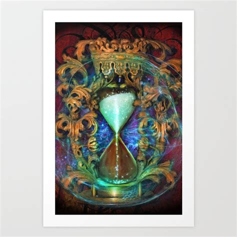 Hourglass Art Print By Foxfires Society6