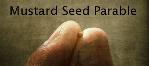 Parable Of Mustard Seed Explained