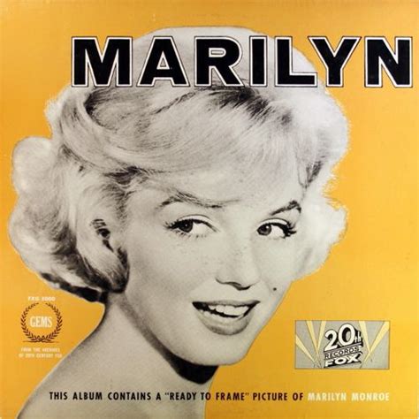 Marilyn Monroe Marilyn Vinyl Lp Amoeba Music