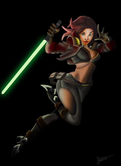 Female Jedi By Tkana On Deviantart