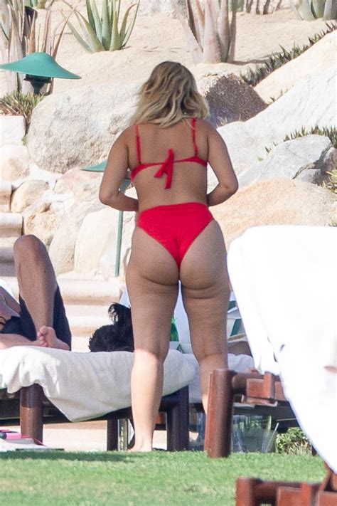 Bebe Rexha In Red Bikini On Vacation In Cabo San Lucas 25 Gotceleb