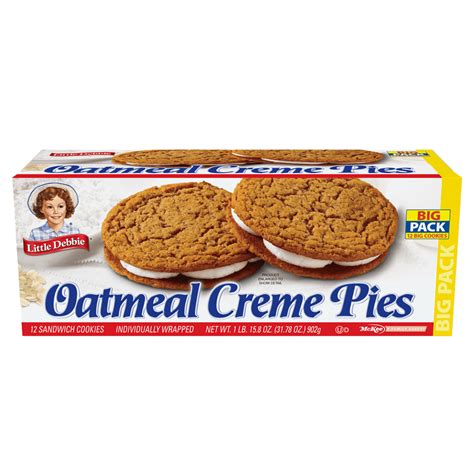 Little Debbie Oatmeal Creme Pies Big Pack Monroe Systems