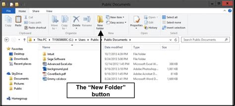 Create A New Folder In Windows 8 Tutorial
