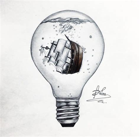 Download in under 30 seconds. #drawing #lightbulb #pencil #sketch #boat #pencildrawing # ...
