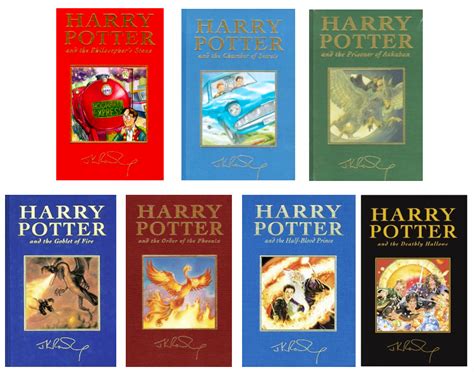 Potter Talk Retrospective Of Harry Potter Book Covers