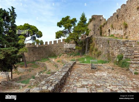 The Venetian Castle Of Nafpaktos Greece Stock Photo Alamy