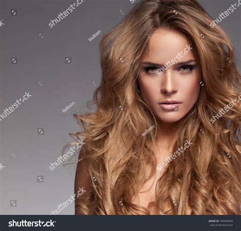 Beautiful Blonde Woman Stock Photo 105599939 Shutterstock