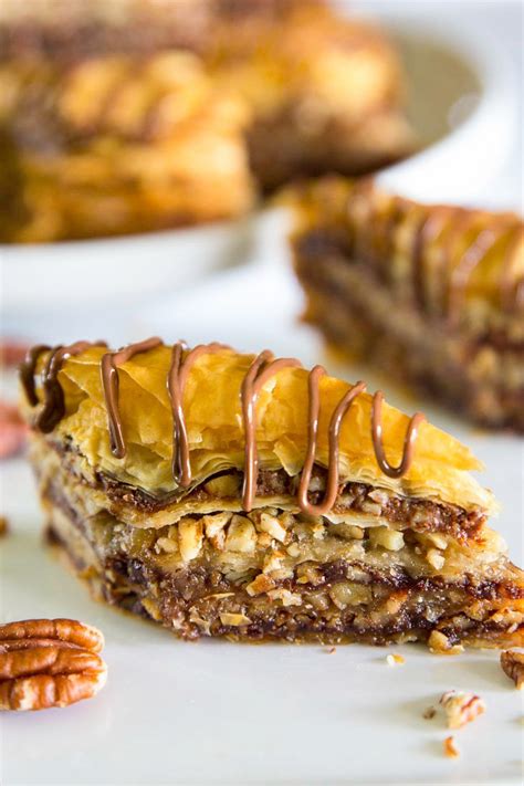 Strawberry phyllo tartlets with lemon mascarpone cream chocolate puff pastry twists just a taste greek desserts top 10 quick easy sweet recipes dessert bar the best blog cookie rookie® cravings happen. This delicious Nutella baklava recipe has a crunchy ...