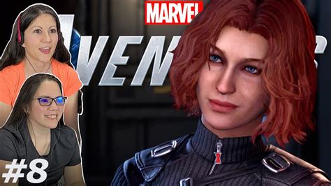 Marvels Avengers Game Black Widow Gameplay Playthrough Youtube