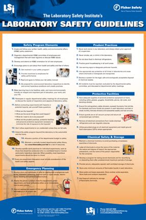 Basic safety rules for laboratory conduct should be observed whenever working in a laboratory. Lab Safety Poster - How To Increase Safety Awareness at ...