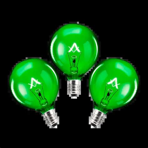 Scentsy 25 Watt Green Bulb Scentsy Replacement Bulb 3 Pack