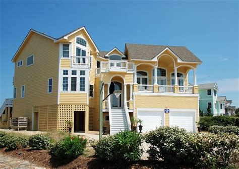 Twiddy Outer Banks Vacation Home Front Row Corolla Oceanfront Bedrooms Lo Luxury