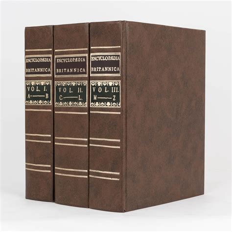 Encyclopaedia Britannica; or, A Dictionary of Arts and Sciences ...