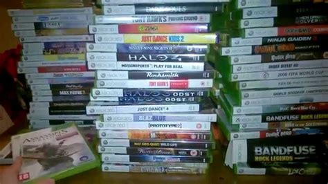 My Xbox 360 Collection 2014 Hundreds Of Games Part 1 Youtube