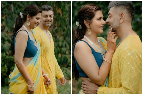 Dalljiet Kaur Drops Pictures From Haldi Ceremony With Nikhil Patel To New Beginnings