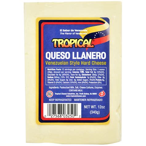 Queso Llanero Tropical Cheese