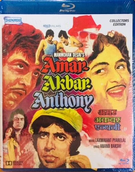 Amar Akbar Anthony Hindi Blu Ray Amitabh Bachchan Rishi Kapoor Vinod