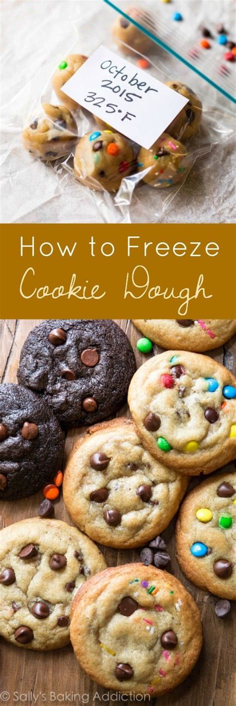When freezing dough, it's best to shape the cookies into individual portions and pop them in the fridge for about 30. How to Freeze Cookie Dough - Sallys Baking Addiction
