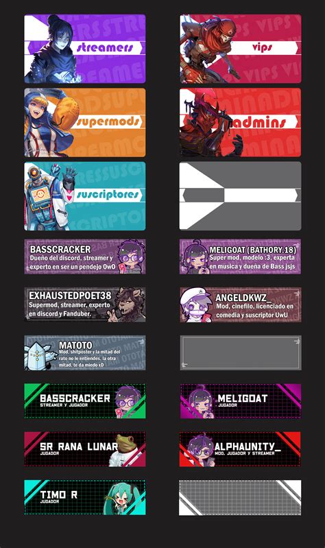 Discord Role And User Banners On Behance