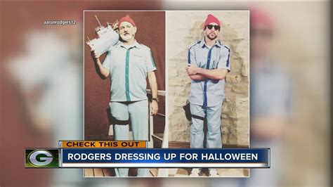 What Did Aaron Rodgers Dress As For Halloween Youtube