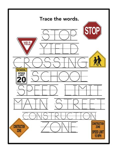 Worksheets, lesson plans, activities, etc. Printable Safety Signs Worksheet | Printable Worksheets ...