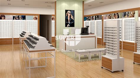 One Stop Eyeglasses Display Solution Eye Wear Store Layout Design