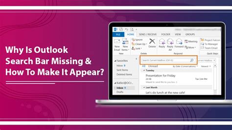 Why Is Outlook Search Bar Missing And How To Make It Appear