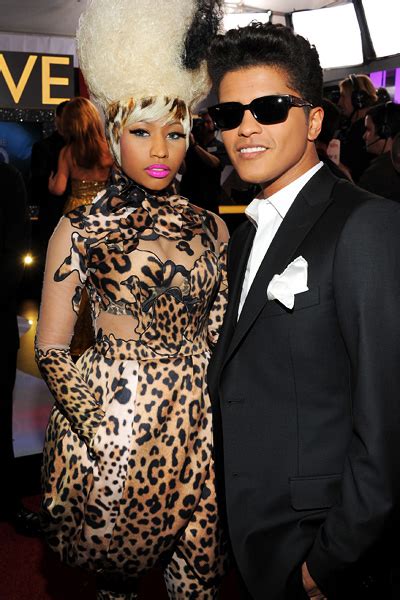 Ultra Media Blog Nicki Minaj And Bruno Mars 2011 Grammy Awards Red Carpet