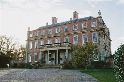 View of Davenport House, a Shropshire exclusive use wedding venue. #