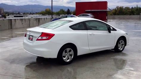 2013 honda civic coupe lxsee listing detailsdescription: 2013 Honda Civic Coupe - Harmony Honda - White - U5374 ...