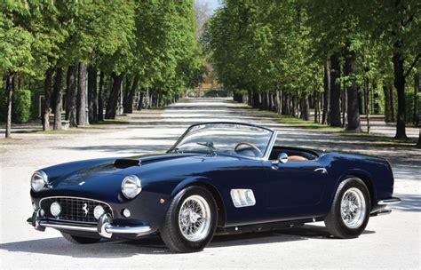 The exception of course being the pinin farina styled and scaglietti. Super-rare 1961 Ferrari 250 GT SWB California Spider could break auction records