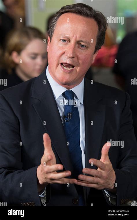 David Cameron Prime Minister Of The United Kingdom And Conservative Party Leader Speaks At A