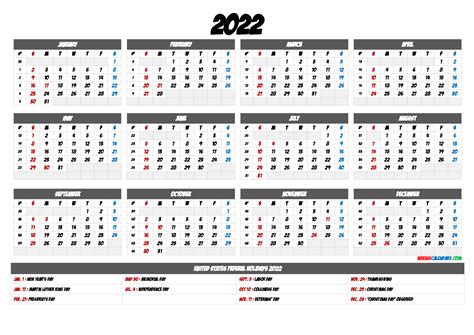 Australia Calendar 2022 Free Printable Excel Templates Australia