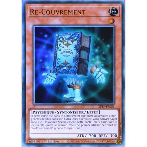 Carte Yu Gi Oh Gftp Fr083 Re Couvrement Ultra Rare Neuf Fr Cdiscount