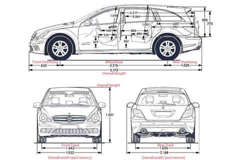 Car Diagram For Measurements