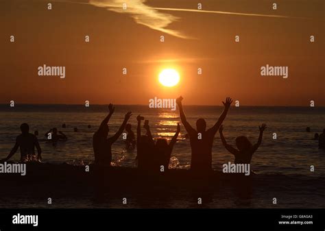 North East Skinny Dip 2015 Stock Photo Alamy