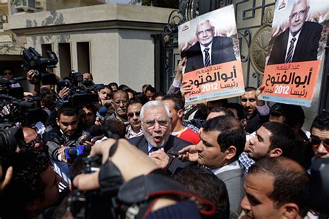 Candidate Aboul Fotouh Highlights Diversity Of Egypts Islamists