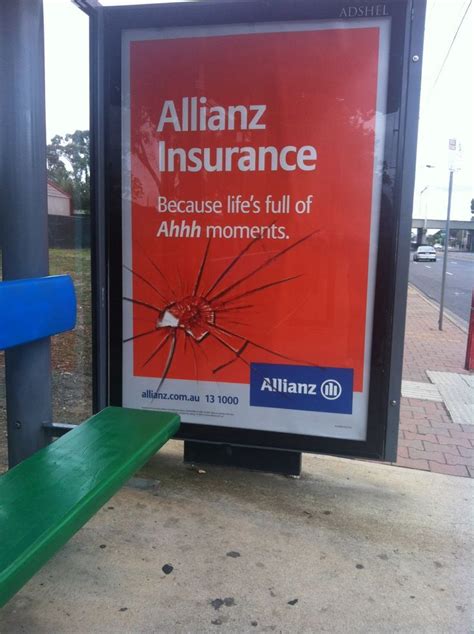Comprehensive, third party property damage, and compulsory third party. Allianz Insurance Ad (my picture) | Insurance ads ...
