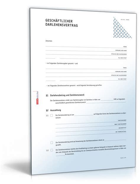Der darlehensnehmer ist berechtigt, das darlehen vor dem fälligkeitsdatum zurückzuzahlen, das auf etwaige kosten dann auf die aufgelaufenen zinsen und zuletzt auf die hauptforderung verrechnet wird. Geschäftlicher Darlehensvertrag