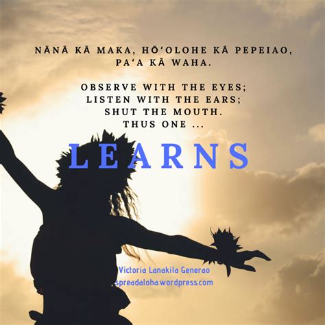 Nā ʻŌlelo Nōʻeau Hawaiian Wisdom Proverbs Hālau Aha Hui Lānākila