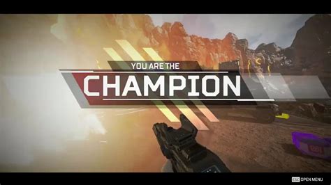 You Are The Apex Champions Theme Song Win Apex Legends Youtube