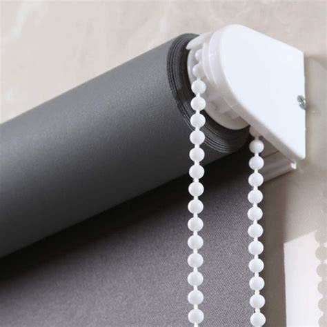 Plastic 45mm Roller Blinds Weight Metal Ball Chain Blinds For Roller