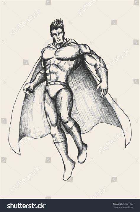 Aggregate 66 Superhero Pose Sketch Super Hot Seven Edu Vn