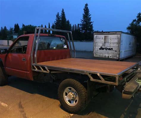 How To Build A Custom Flatbed