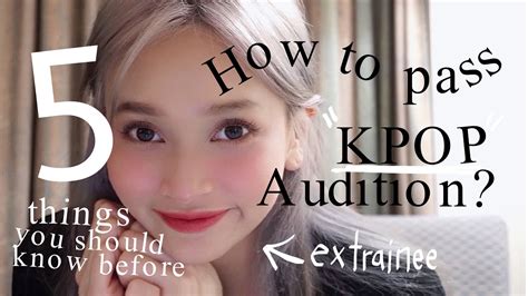 tips how to pass kpop audition 5things you should know เตรียมตัวออดิชั่นยังไงให้ผ่าน [eng
