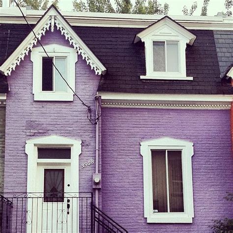 Leftover Shot From Montréal Purplehouse Purple Home House Colors