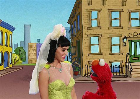 People Katy Perrys Cleavage Too Much For Sesame Street The Mercury News