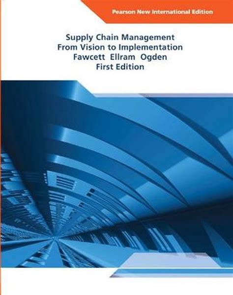 Supply Chain Management Pearson International Edition 9781292022192